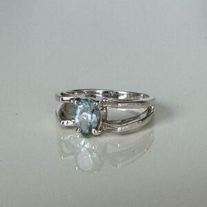 NWOT Sundance Winter Walk Ring, Sky Blue Topaz, Sterling Silver